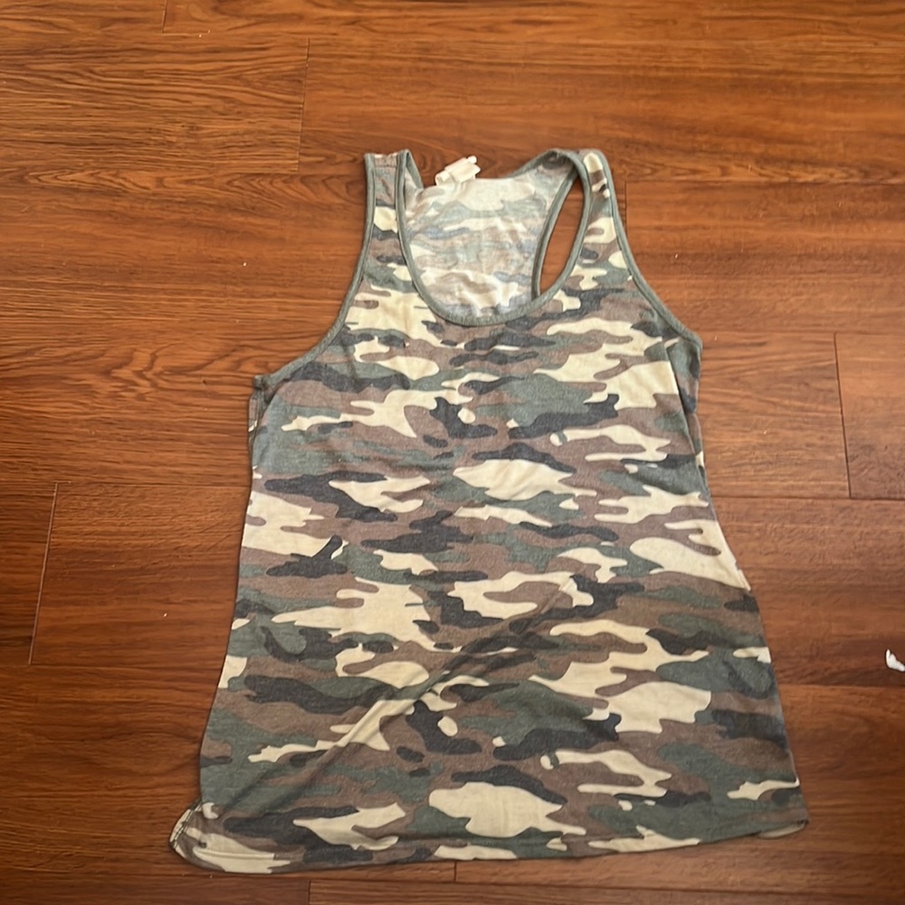 Camo Racerback Tank Top
